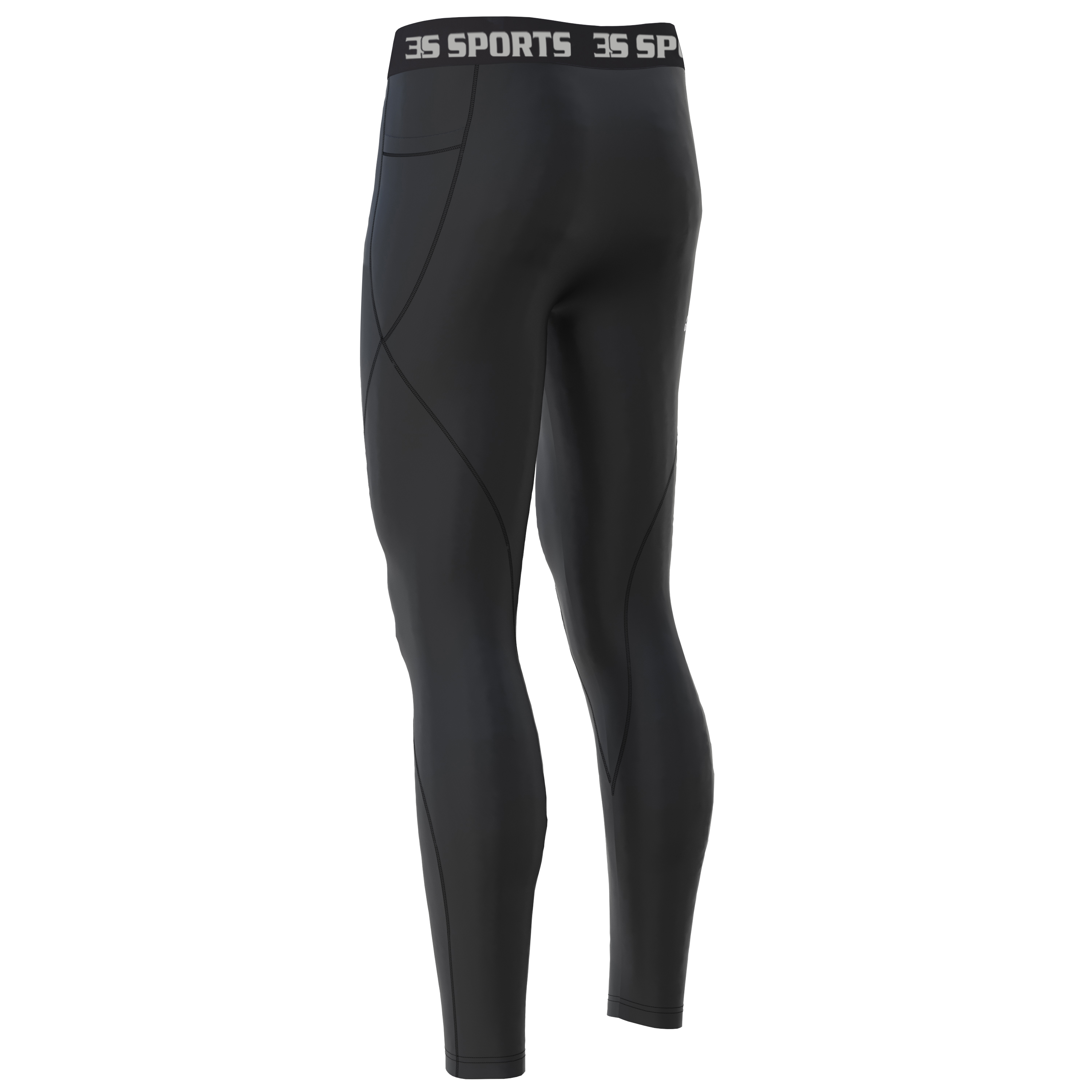 Gym Fitness Compression Wear #Men Compression trouser_03